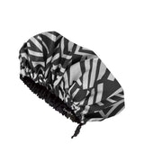 Satin Lined Shower Cap Shower Cap - BEAUTYBEEZ-beauty-supply