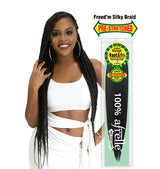 Freed'm Silky Braid Pre-Stretched Braiding Hair - BEAUTYBEEZ-beauty-supply