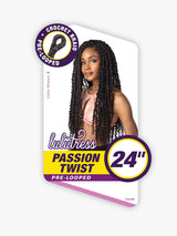 Passion Twist Crochet Braid 24" Crochet Braid - BEAUTYBEEZ-beauty-supply
