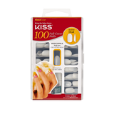 KISS 100 Full-Cover Nail Kit Press On Nails - BEAUTYBEEZ-beauty-supply