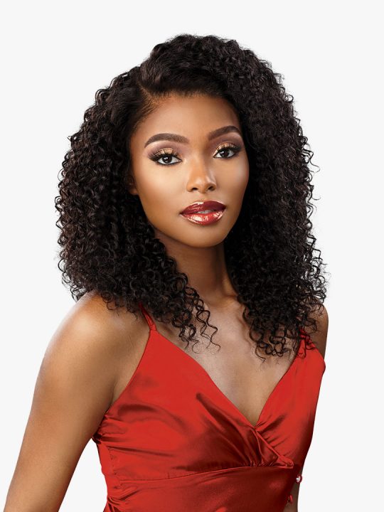 HD Lace Wig- Kinky Curly 16" Wigs - BEAUTYBEEZ-beauty-supply