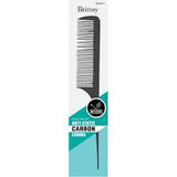 Anti Static Carbon Comb- Bone Tail Comb - BEAUTYBEEZ-beauty-supply