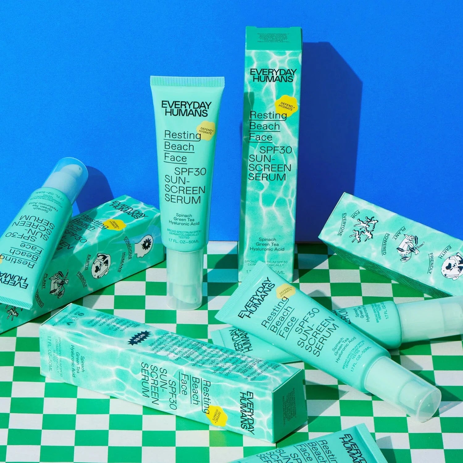 Resting Beach Face SPF30 Sunscreen Serum Sunscreen - BEAUTYBEEZ-beauty-supply