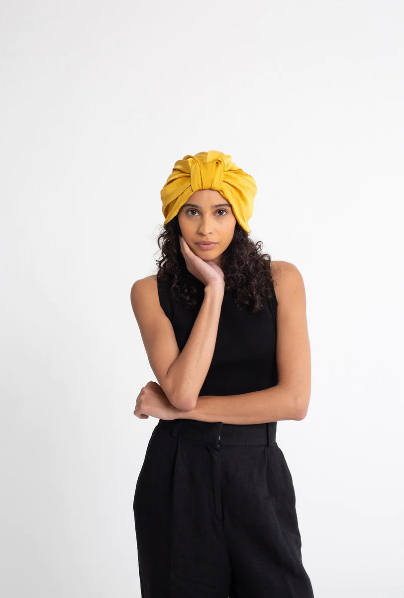 All Silk Turban Headwear - BEAUTYBEEZ-beauty-supply