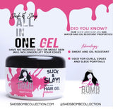 Slick & Slay! All in One Hair Gel Hair Gel - BEAUTYBEEZ-beauty-supply