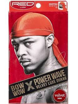 Kiss Bow Wow x Power Wave Velvet Luxe Durag Du-Rag - BEAUTYBEEZ-beauty-supply