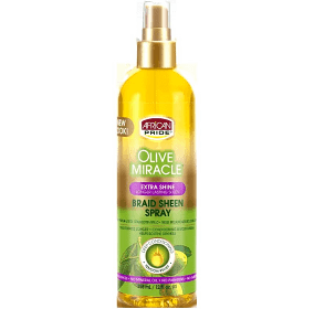 Olive Miracle Braid Sheen Spray Extra Shine Braid Spray - BEAUTYBEEZ-beauty-supply